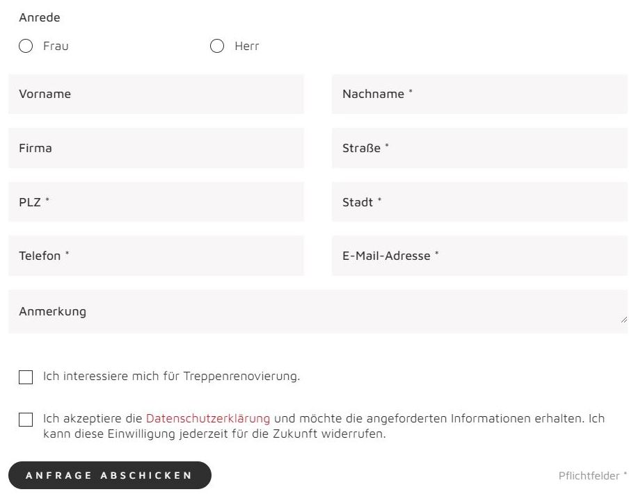 Treppen Infos